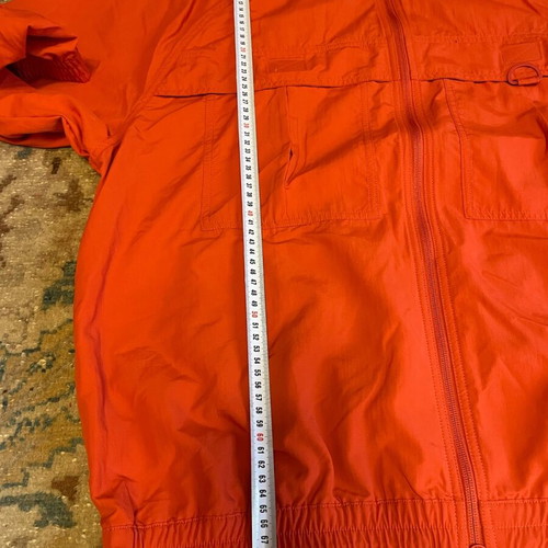 Stella McCartney women's windbreaker large new orange