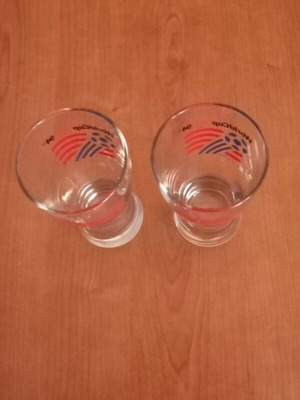Bud BEER World Cup USA 94 collectible glasses new, set of 2