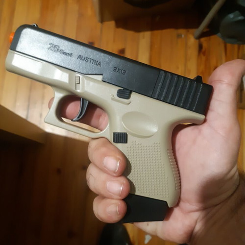 GLOCK 26 toy with soft bullets, new