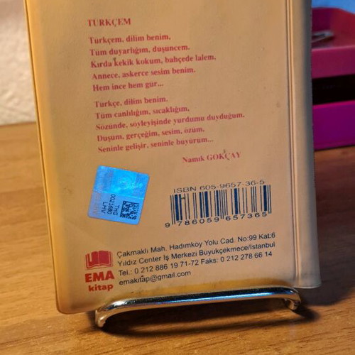 Turkish dictionary used