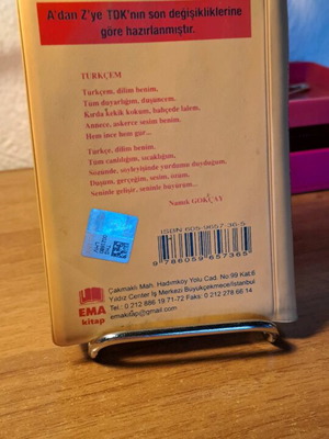 Turkish dictionary used