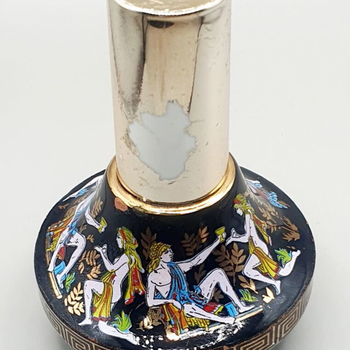 Perfume bottle like new with unique design height 9cm