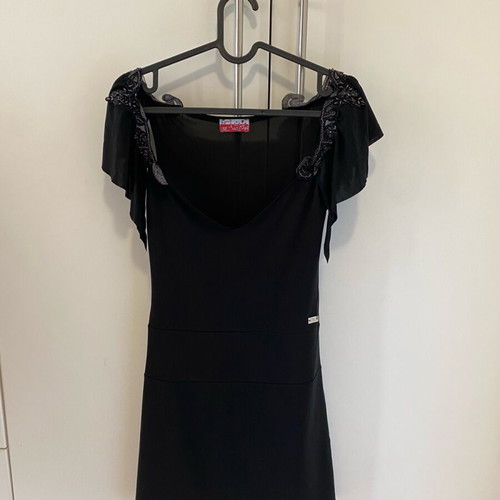 Black short dress E.LOCO France like new