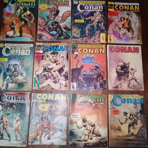 Conan the Barbarian comics used, pack of 29 issues