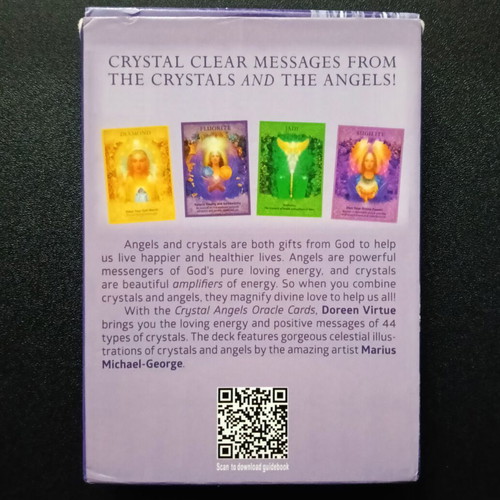 Crystal Angels Oracle Cards deck like new
