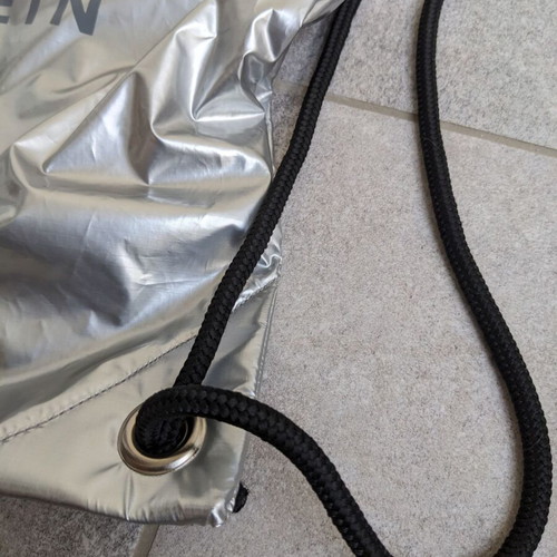 My Protein drawstring bag new with metallic finish