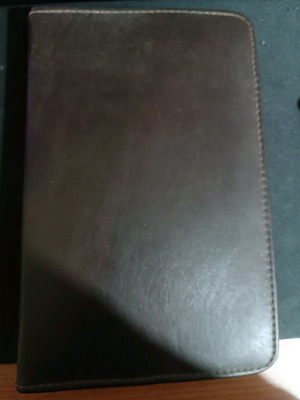 Leather agenda with calculator new