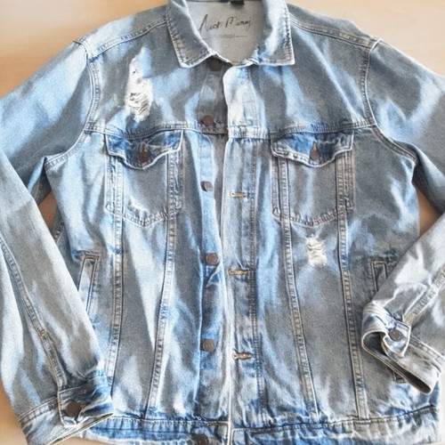 Nicki Minaj men's denim jacket size M used, H&M