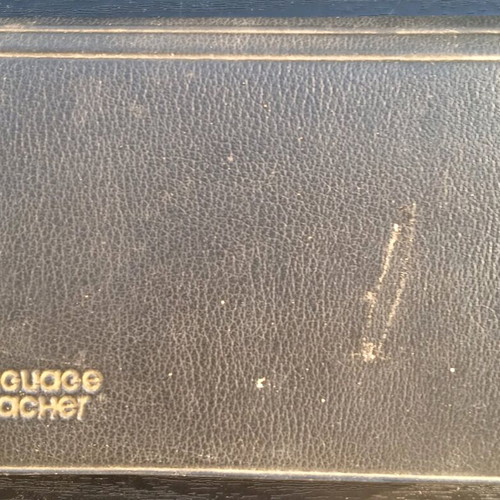 Language Teacher used electronic language learning device