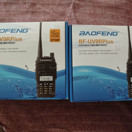 Baofeng BF-UV9R Plus Two-Way Radios New, Pack of 2