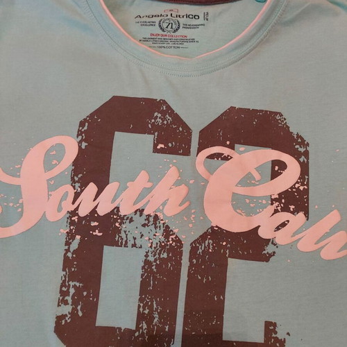 Men's T-shirt XL with print like new, 100% cotton
