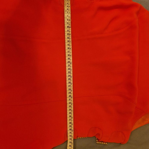 Vera Mont France orange dress medium/large like new