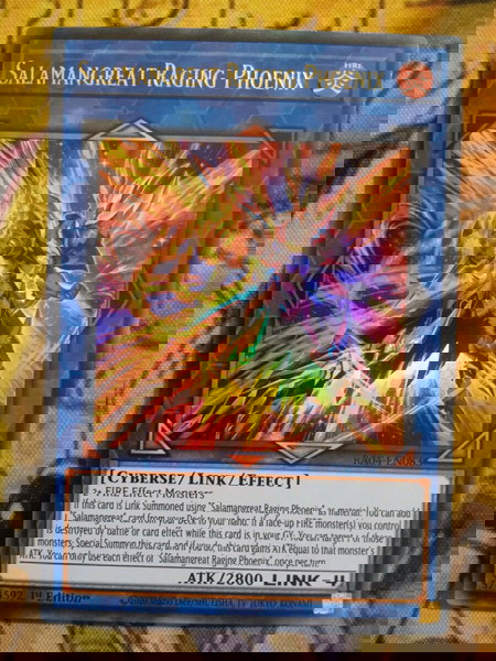 Salamangreat Raging Phoenix (Ultra Rare, Yugioh)