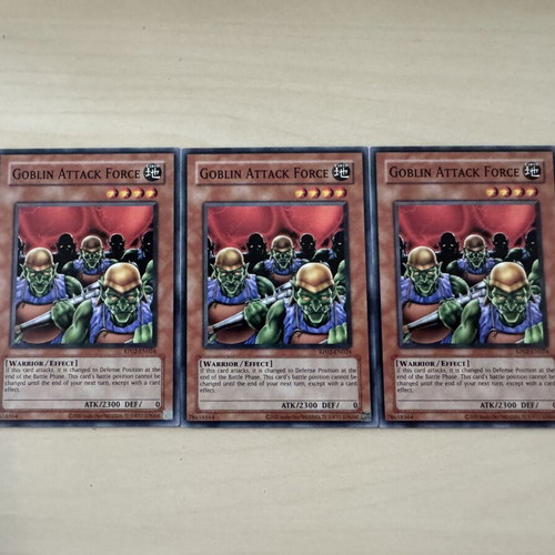 Goblin Attack Force card set of 3