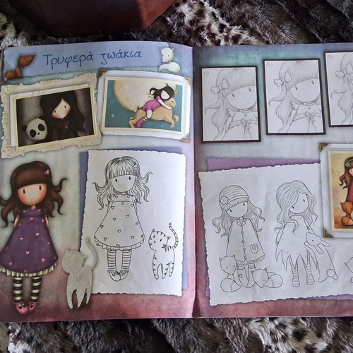 Panini Santoro sticker album with 50 stickers