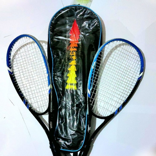 Rackets new with free shuttlecock pack