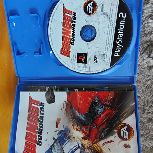 Burnout Dominator PlayStation 2 game used, complete with manual