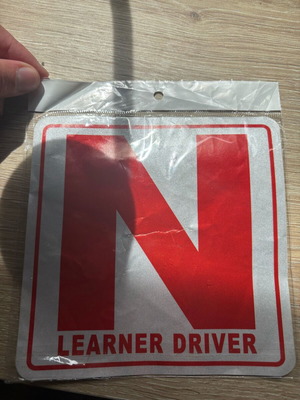 Αυτοκόλλητο αυτοκινήτου new driver καινούργιο