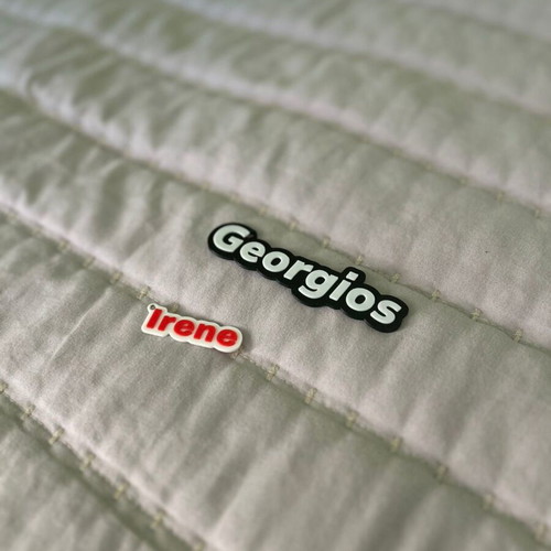 3D Printed Personalized Name Keychain