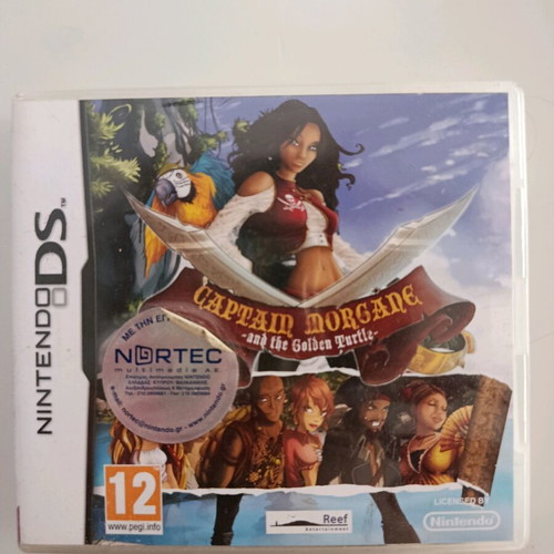 Captain Morgane and the Golden Turtle Nintendo DS like new