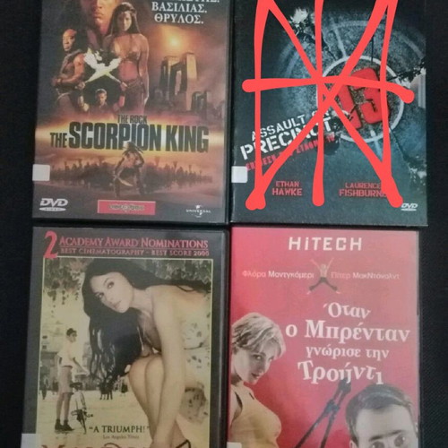 DVD pack of 41 used, various genres with subtitles