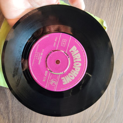 Dakis J'Ai Entendu La Mer Tu Me Reviens 7" single used, Parlophone 1966