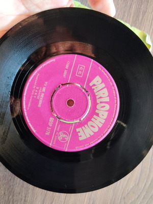 Δάκης J'Ai Entendu La Mer Tu Me Reviens 7" single μεταχειρισμένο, Parlophone 1966