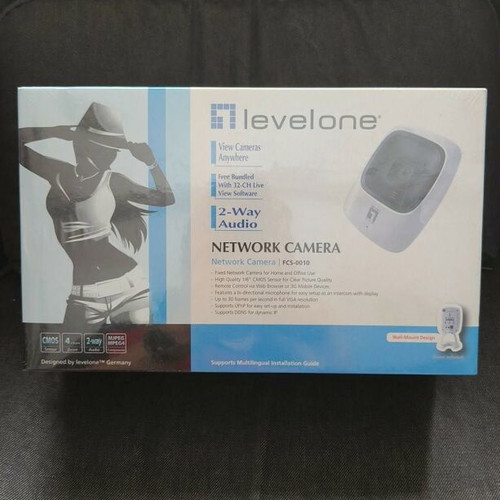 LevelOne FCS‑0010 network camera new