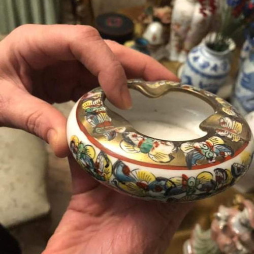 Handmade ashtray from China for decoration