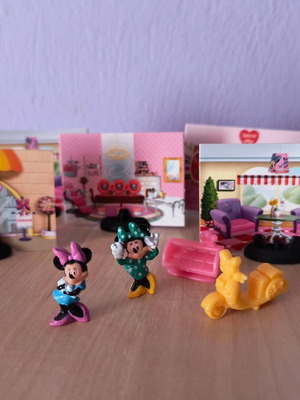 Μινιατούρες Minnie mouse pocket καινούργιες με χάρτινα σταντ για παιχνίδι