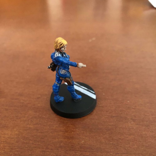 Nomads Trooper used metal 28mm painted figure