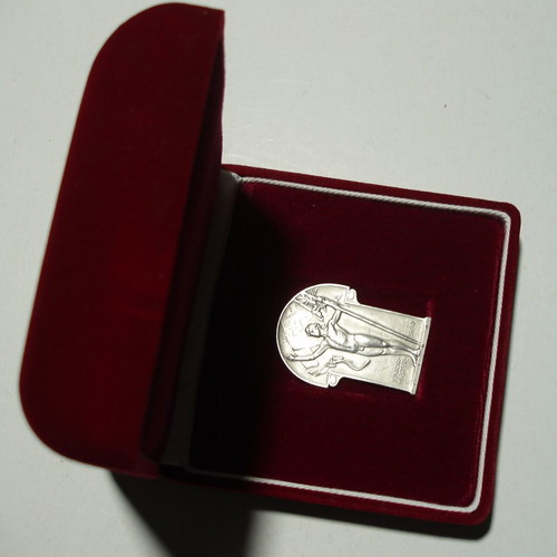 1928 Junior-Masterskap award medal silver used