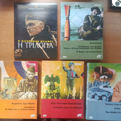 DVD collection of 15 documentaries on World War II like new