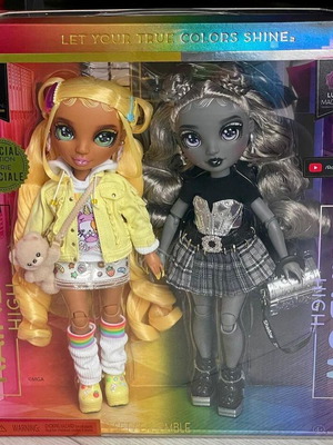 Rainbow High Shadow High Sunny and Luna Collector 2 Pack dolls