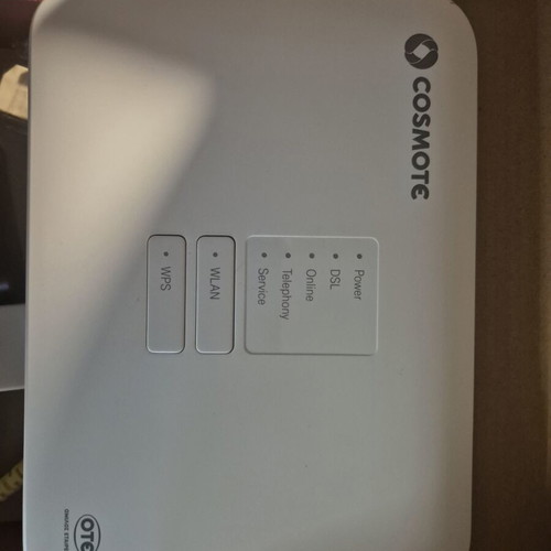 Cosmote OTE Speedport Entry 2i Router used with accessories