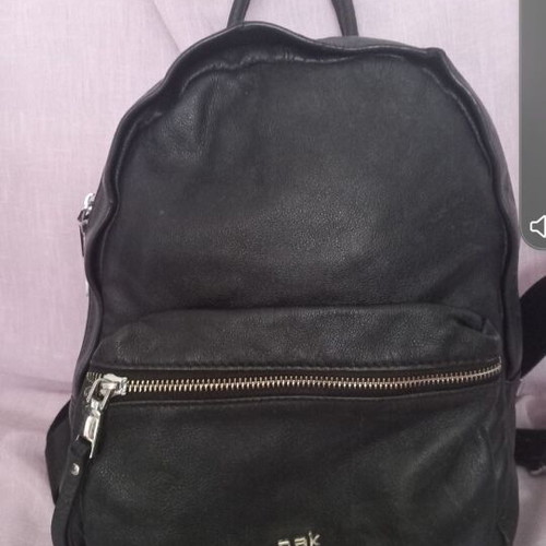 Nak leather backpack used
