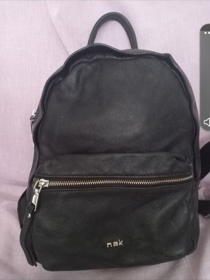 Nak leather backpack used