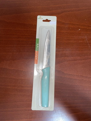 Spring Max kitchen knife with turquoise handle