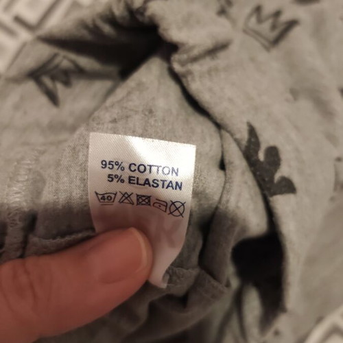 Nek Kids Wear shorts for girls, grey, age 10