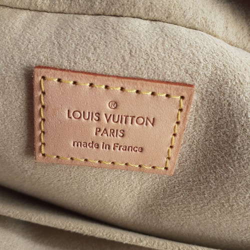 Louis Vuitton Manhattan PM bag new beige and brown leather canvas