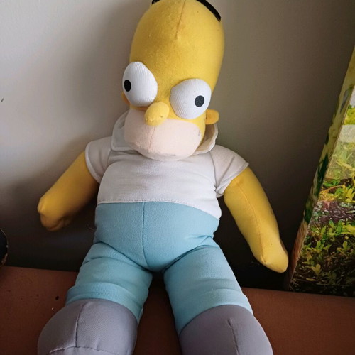 The Simpsons plush large size used