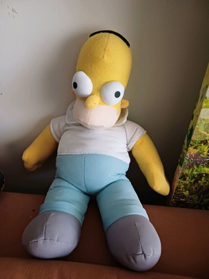 The Simpsons plush large size used