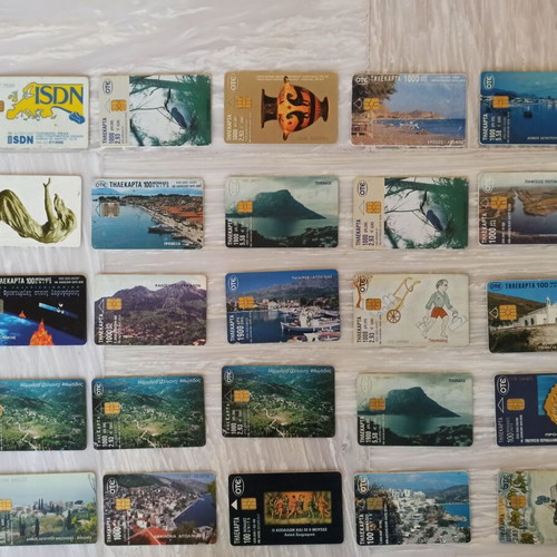 Collection of 46 phone cards like new