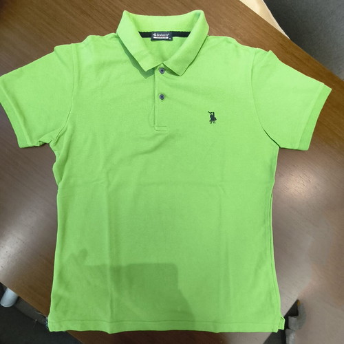 Dewberry green short-sleeve polo shirt XL 170cm like new, cotton