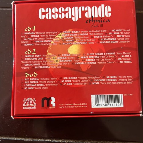 Cassagrande Ethnica Vol.III CD like new