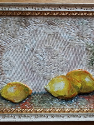 Authentic oil painting The Semen new with frame