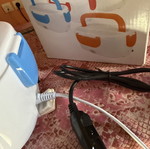 Ηλεκτρικό δοχείο φαγητού Electronic Lunchbox, μπλε λαβή