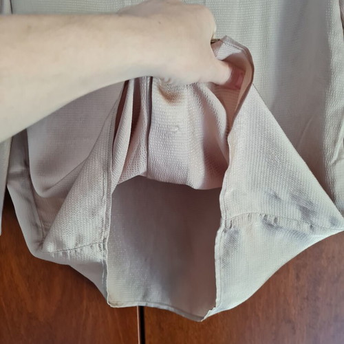 Mango shirt new, 100% viscose, beige, small size