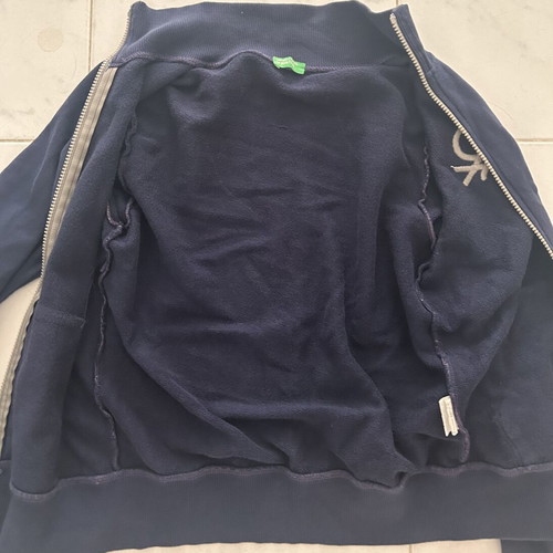 Benetton kids' cardigan blue XL 10-11 years used