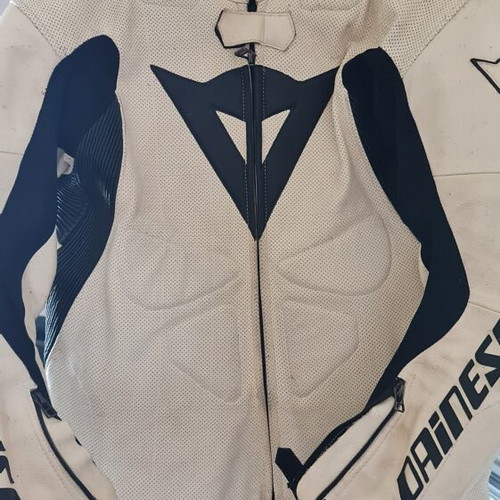 Laguna Seca leather motorcycle suit, size 52